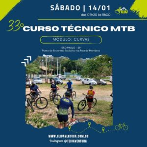 CURSO MTB | 33º Curso Técnico MTB - Curvas | 14.01.2023